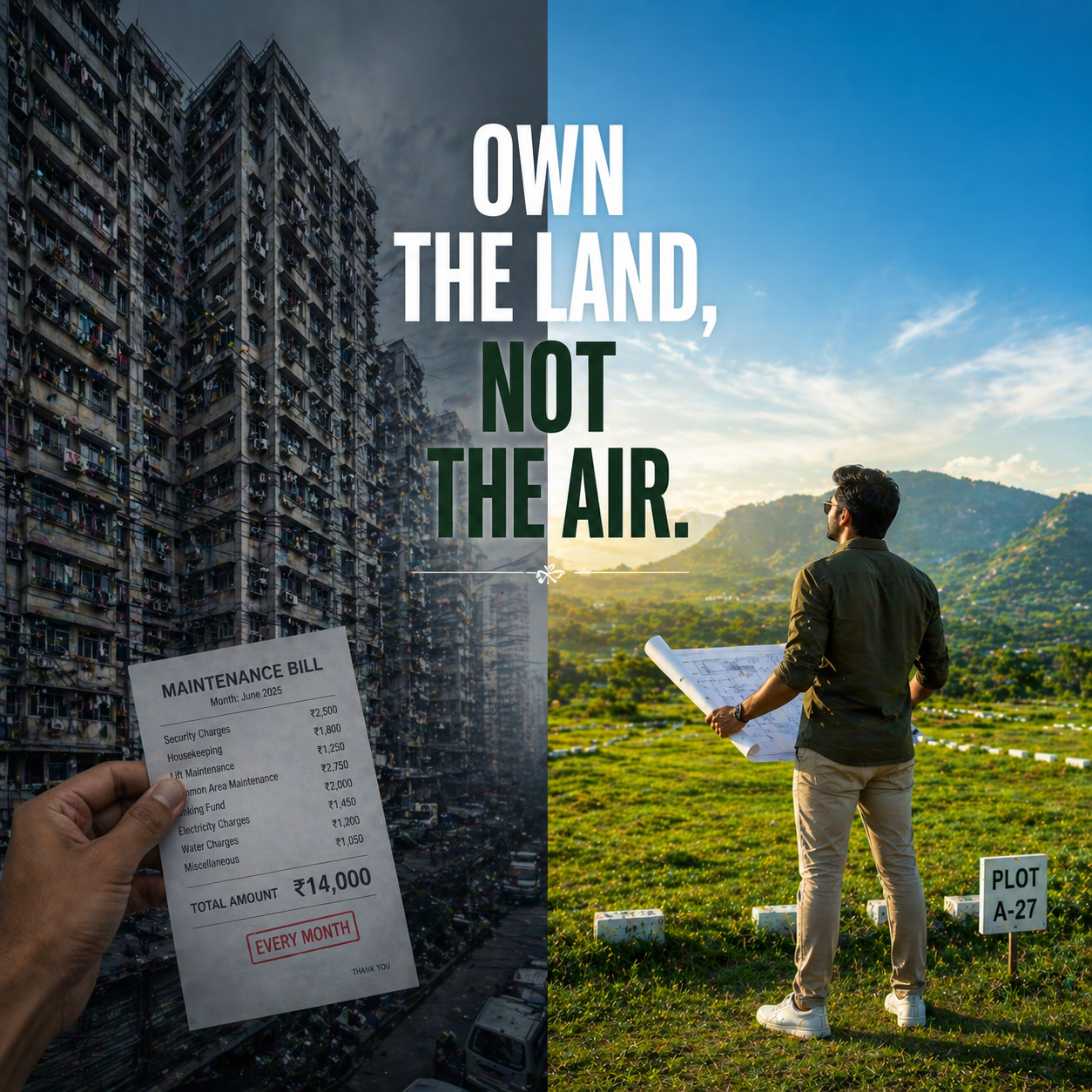 Stop Buying "Air Rights": Why Pune’s Apartment Boom is a Financial Trap (And 2026 is the Year of the Land)